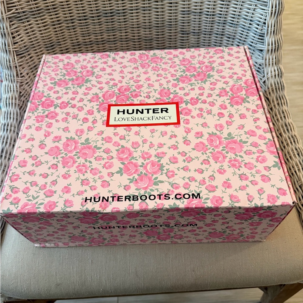 LoveShackFancy x Hunter Pink Gift Box